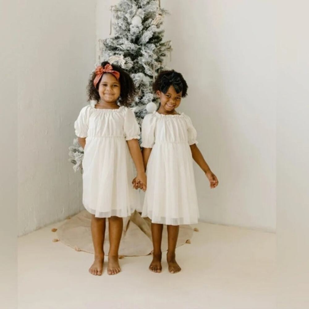 NEW! Adobe Lane Mini Swoon Dress in IVORY (4)